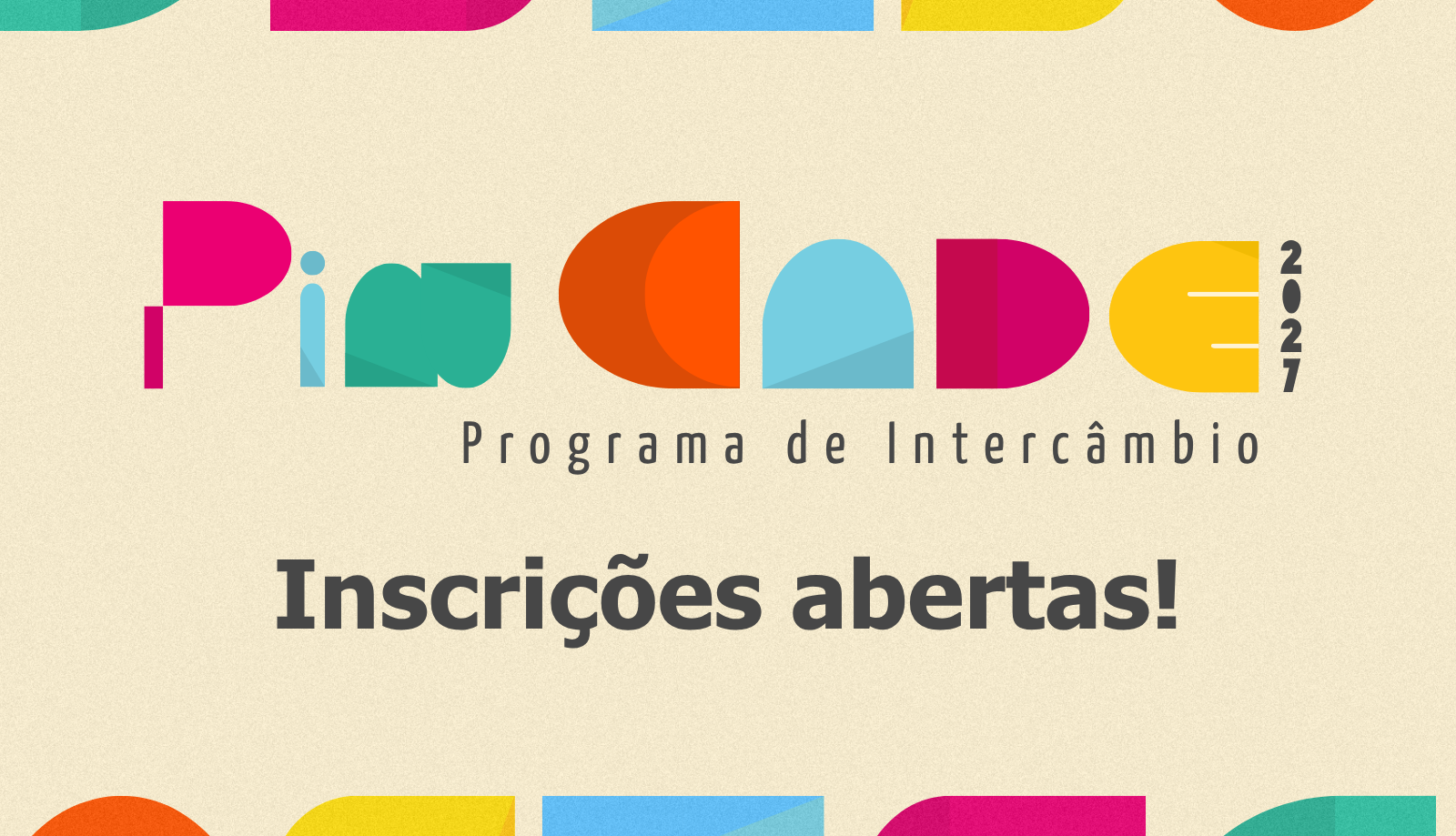 PinCade abre inscrições para estudantes 